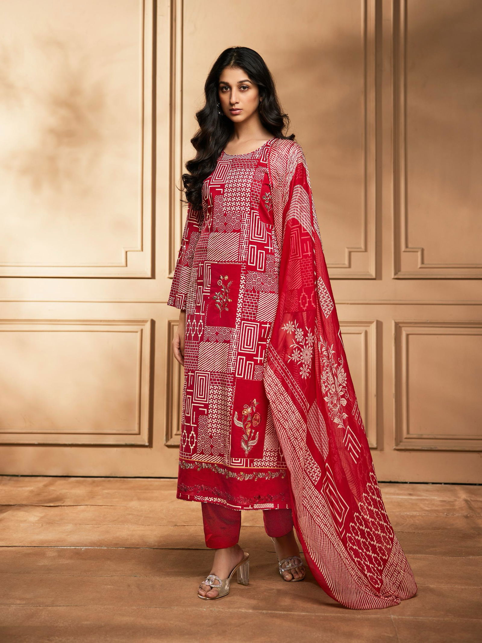 Fashion Mantra By Ibiza Cambric Cotton Designer Salwar Kameez Online Wholesale